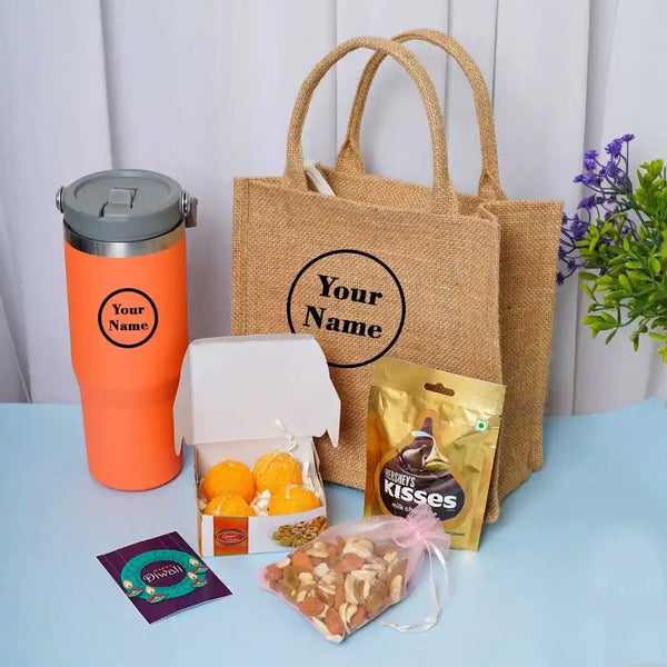 Jute Bag Diwali Combo Gift Hamper